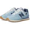 New Balance Unisex-Adult U574v1 | Casual Shoes(Light Blue/Indigo)