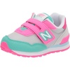 New Balance Unisex-Child 515 V1 Hook & Loop | Walking Shoes(Summer Fog/Pink Glo)