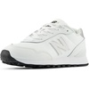 White/Silver Metallic