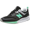 New Balance Women’s 997H V1 Sneaker | Casual Shoes(Castlerock/Neon Emerald)