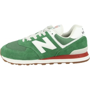 New Balance 574 Unisex Shoes | Casual Shoes(Varsity Green/Velocity Red)