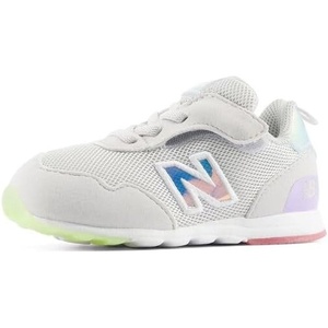New Balance Baby-Boys 515 New-b Hook & Loop | Casual Shoes(Grey Matter/Lilac Glo)