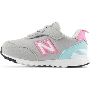 New Balance Kids’ 515 New-b Hook & Loop(Rain Cloud/Reflection/Signal Pink)