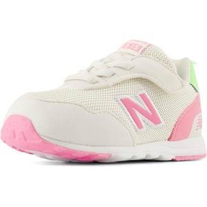 New Balance Kids’ 515 New-b Hook & Loop(Sea Salt/Signal Pink)