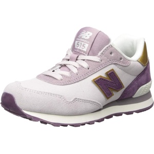 New Balance Kids’ 515 V1 Hook and Loop Sneaker(Cashmere/Dark Currant)