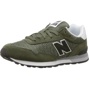 New Balance Kids’ 515 V1 Hook and Loop Sneaker(Dark Covert Green/Rosin)