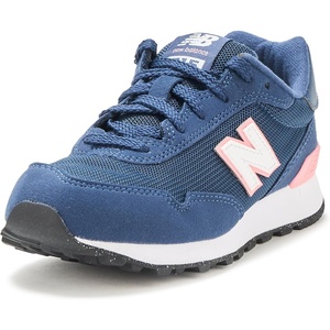 New Balance Kids’ 515 V1 Hook and Loop Sneaker(Nb Navy/Double Bubble)