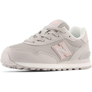 New Balance Kids’ 515 V1 Hook and Loop Sneaker(Rain Cloud/Pink Haze)