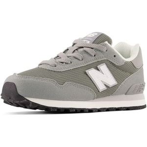 New Balance Kids’ 515 V1 Hook and Loop Sneaker(Slate Grey/White)