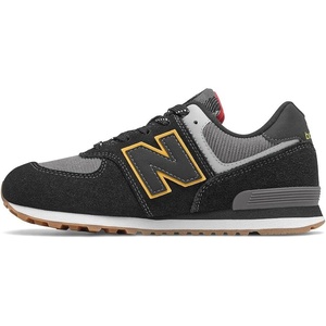 New Balance Kid’s 574 V1 Classic Lace-Up Sneaker (Big Kid)(Black/Aspen)