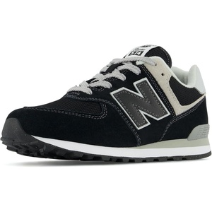 New Balance Kid’s 574 V1 Classic Lace-Up Sneaker (Big Kid)(Black/White)
