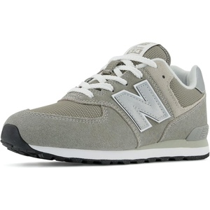 New Balance Kid’s 574 V1 Classic Lace-Up Sneaker (Big Kid)(Grey/White)