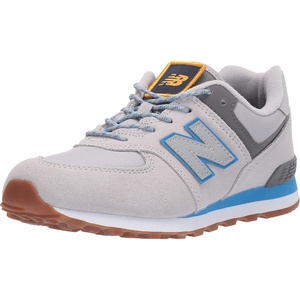 New Balance Kid’s 574 V1 Classic Lace-Up Sneaker (Big Kid)(Raincloud/Lapis Blue)