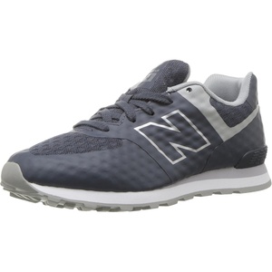 New Balance Kids’ 574 V1 Lace-Up Sneakers | Casual Shoes(Charcoal)