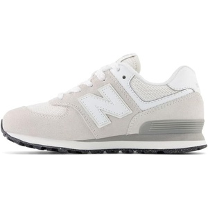 New Balance Kids’ 574 V1 Lace-Up Sneakers | Casual Shoes(Nimbus Cloud/White)