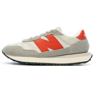 New Balance Men’s 237(Concrete/Grey Matter/True Red)