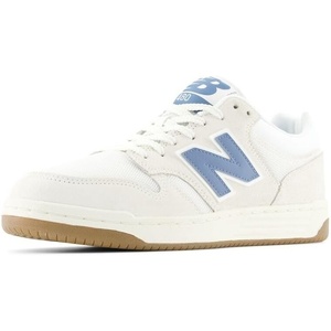 New Balance Men’s 480 V1 Sneakers(Sea Salt/White/Heron Blue)