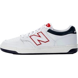 New Balance Men’s 480 V1 Sneakers(White Navy)