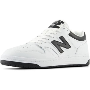 New Balance Men’s 480 V1 Sneakers(White/Black)