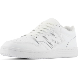 New Balance Men’s 480 V1 Sneakers(White/White/White)