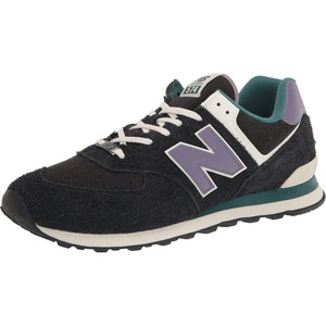 New Balance Men’s 574 Vulc Sneakers(Black/Blue)