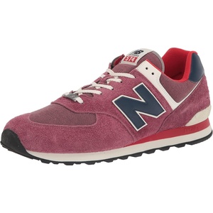 New Balance Men’s 574 Vulc Sneakers(Red/Navy)