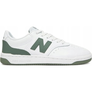 New Balance Men’s 80 Sneaker | Casual Shoes(White/Dark Juniper)