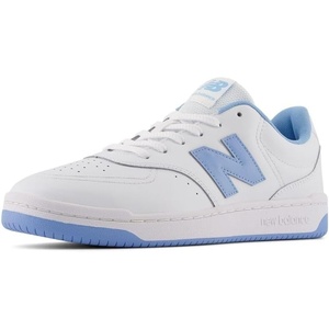 New Balance Men’s 80 Sneaker | Casual Shoes(White/Light Blue)