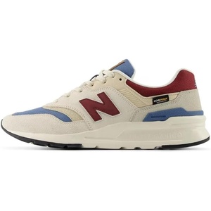 New Balance Men’s 997H V1 Classic Sneaker(Linen/Shoreline Blue/Monarch Burgundy)