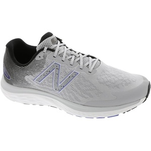 New Balance Men’s Fresh Foam 680 V7 Running Shoe | Casual Shoes(Aluminum Grey/Black/Marine Blue)
