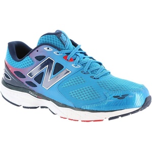 New Balance Men’s Fresh Foam 680 V7 Running Shoe | Casual Shoes(Blue/Red)