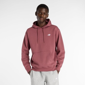 New Balance Men’s Sport Essentials Fleece Hoodie(Washed Burgundy)