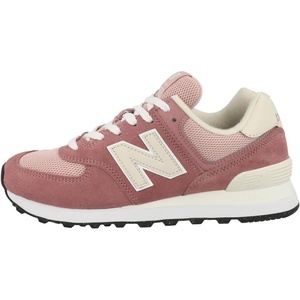 New Balance Unisex-Adult 574 V2 | Casual Shoes(Rosewood/Linen)