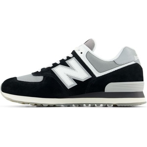 New Balance Unisex-Adult U574v1 | Casual Shoes(Black/White)