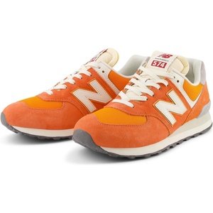 New Balance Unisex-Adult U574v1 | Casual Shoes(Gulf Red/Sea Salt)
