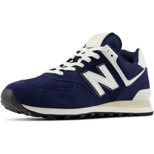 New Balance Unisex-Adult U574v1 | Casual Shoes(Navy/Sea Salt)