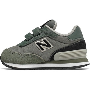 New Balance Unisex-Child 515 V1 Hook & Loop | Walking Shoes(Faded Rosin/Black)