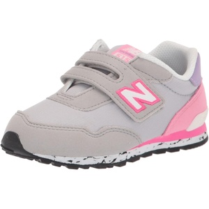 New Balance Unisex-Child 515 V1 Hook & Loop | Walking Shoes(Rain Cloud/Hi)