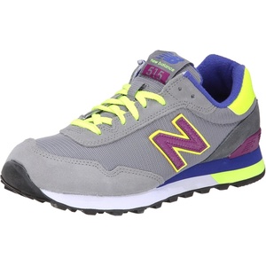 New Balance Womens 515 V1 Classic SneakerSneaker | Casual Shoes(Grey/Purple Multi)