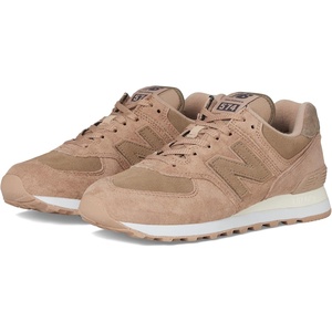 New Balance Women’s 574 Shoes(Flat Taupe/Mushroom/Sea Salt)