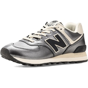 New Balance Women’s 574 Shoes(Metallic Bronze/Black)