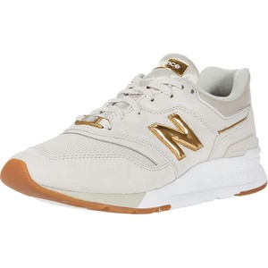 New Balance Women’s 997H V1 Sneaker | Casual Shoes(Moonbeam/Metallic Gold)