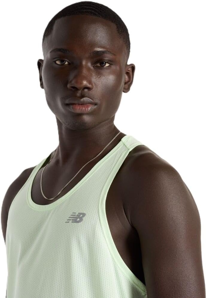 image:imageNew Balance Mens Athletics SingletMelon Water