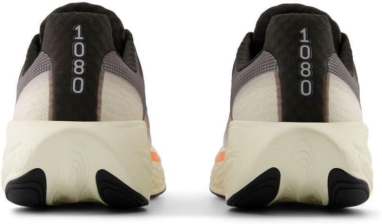 image:imageNew Balance Mens Fresh Foam X 1080 V14 Running ShoeBlack CementAngoraHot Mango