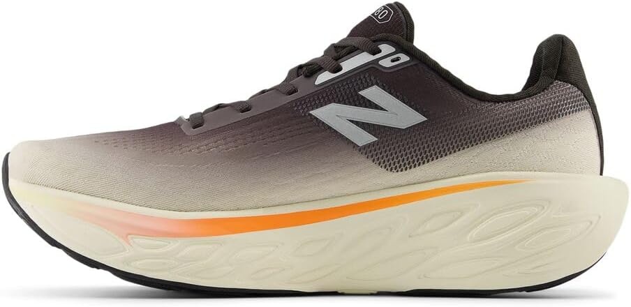 image:imageNew Balance Mens Fresh Foam X 1080 V14 Running ShoeBlack CementAngoraHot Mango