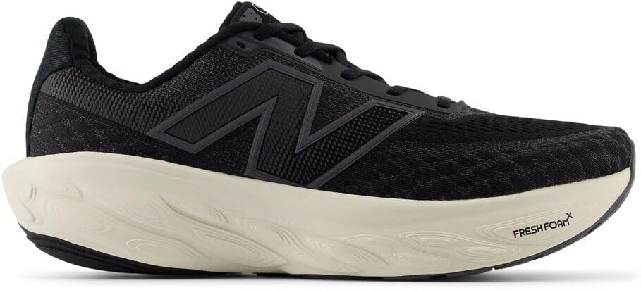 image:imageNew Balance Mens Fresh Foam X 1080 V14 Running ShoeBlackMagnetLinen