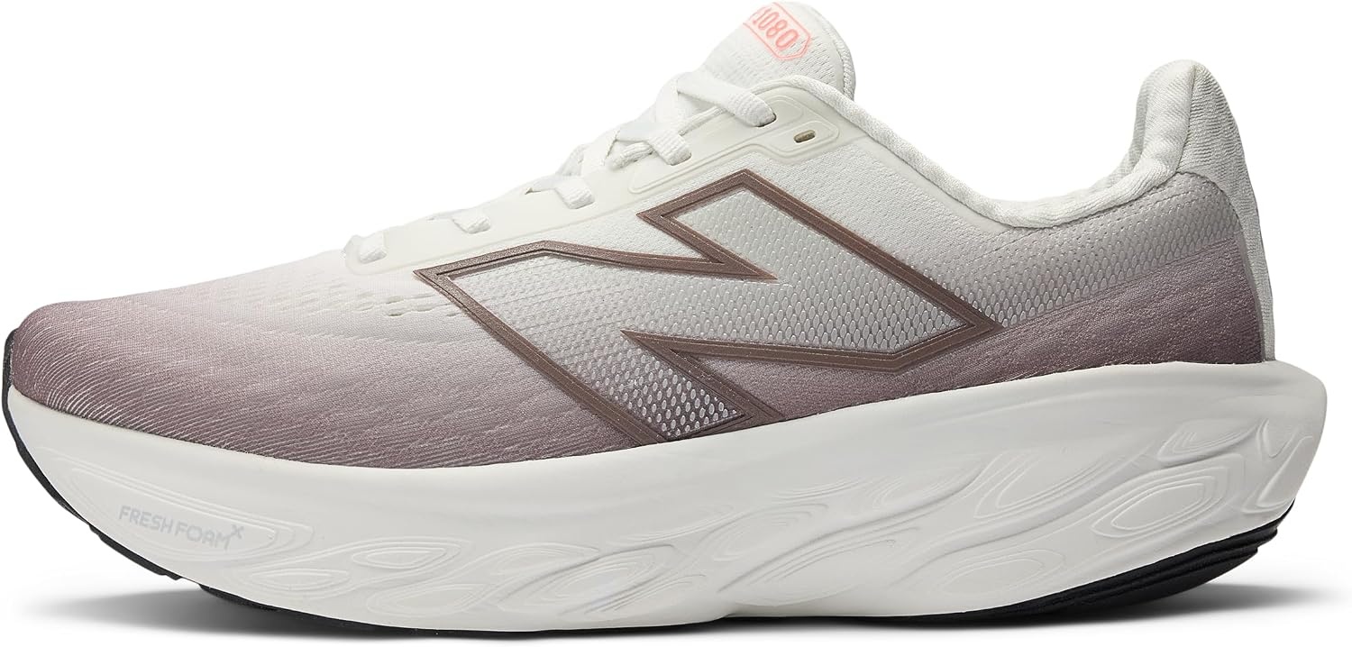 image:imageNew Balance Mens Fresh Foam X 1080 V14 Running ShoeEarth ShadowReflectionUrgent Red