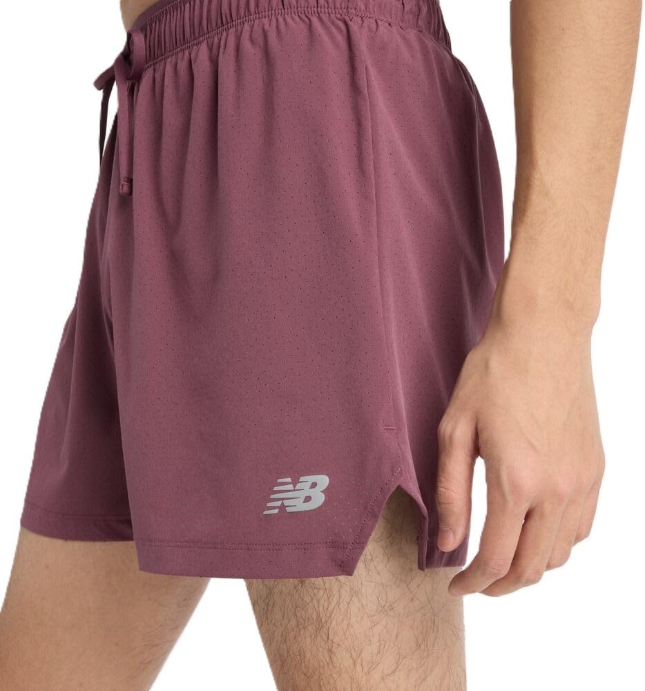 image:imageNew Balance Mens RC Short 5Faded Plum