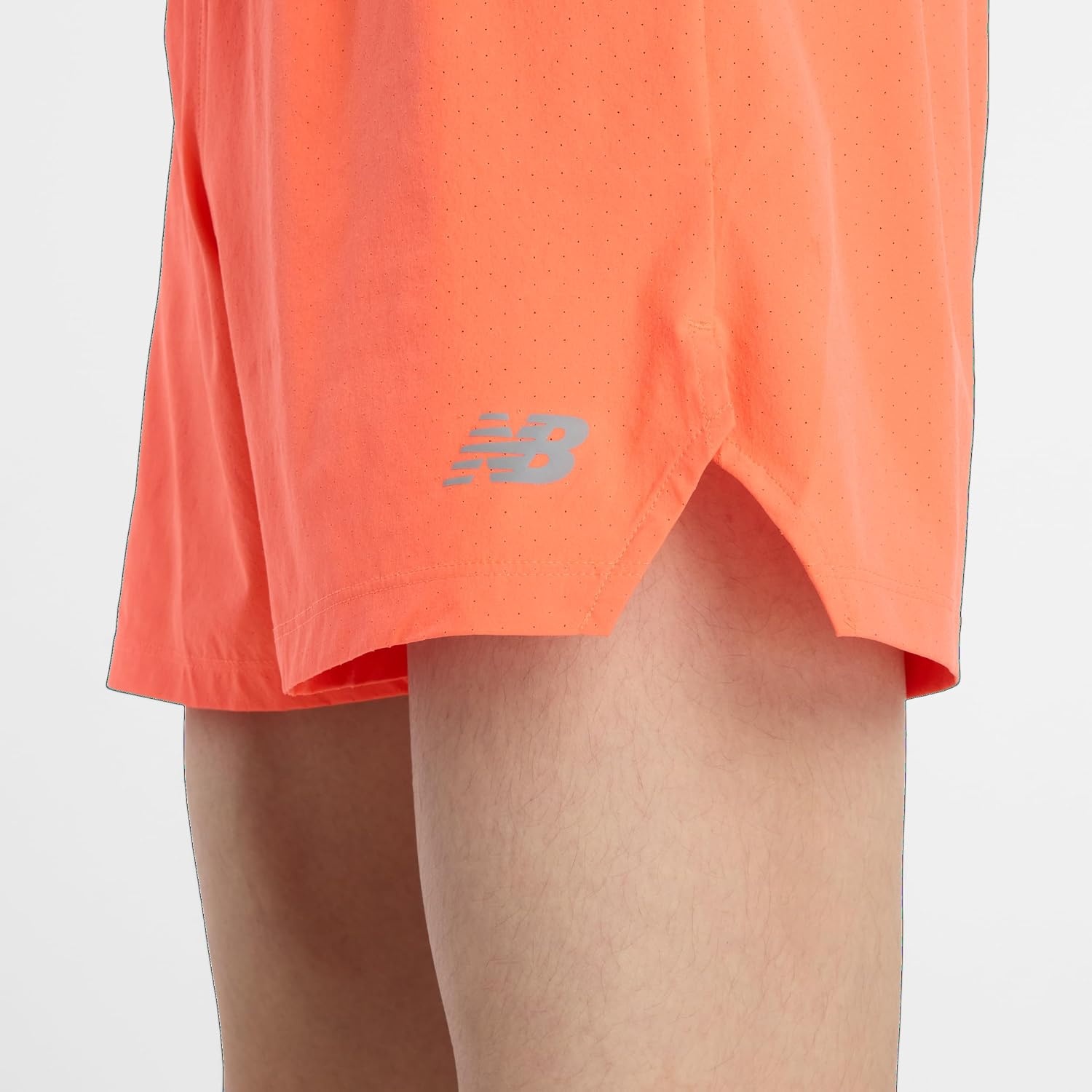 image:imageNew Balance Mens RC Short 5Tangerine Heat