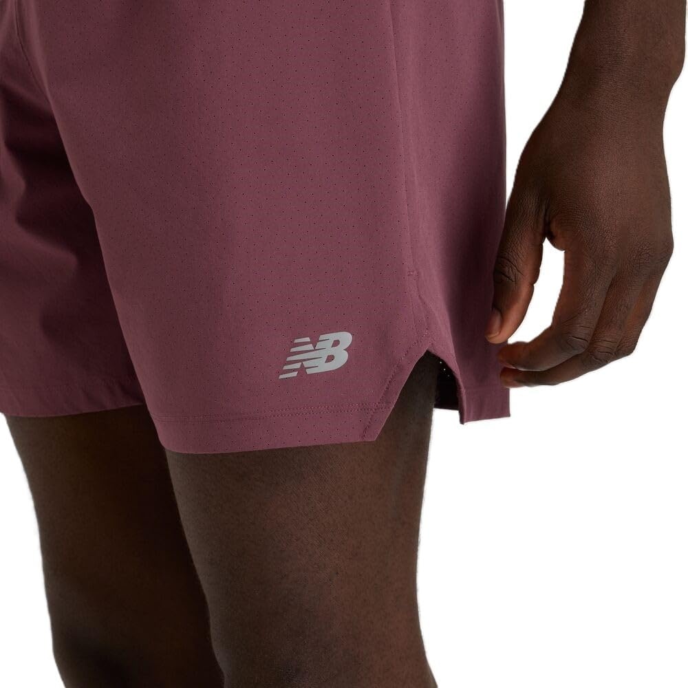 image:imageNew Balance Mens Rc Short 7Faded Plum